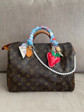 Vintage Louis Vuitton Speedy 30 Monogram Canvas Bag 2006